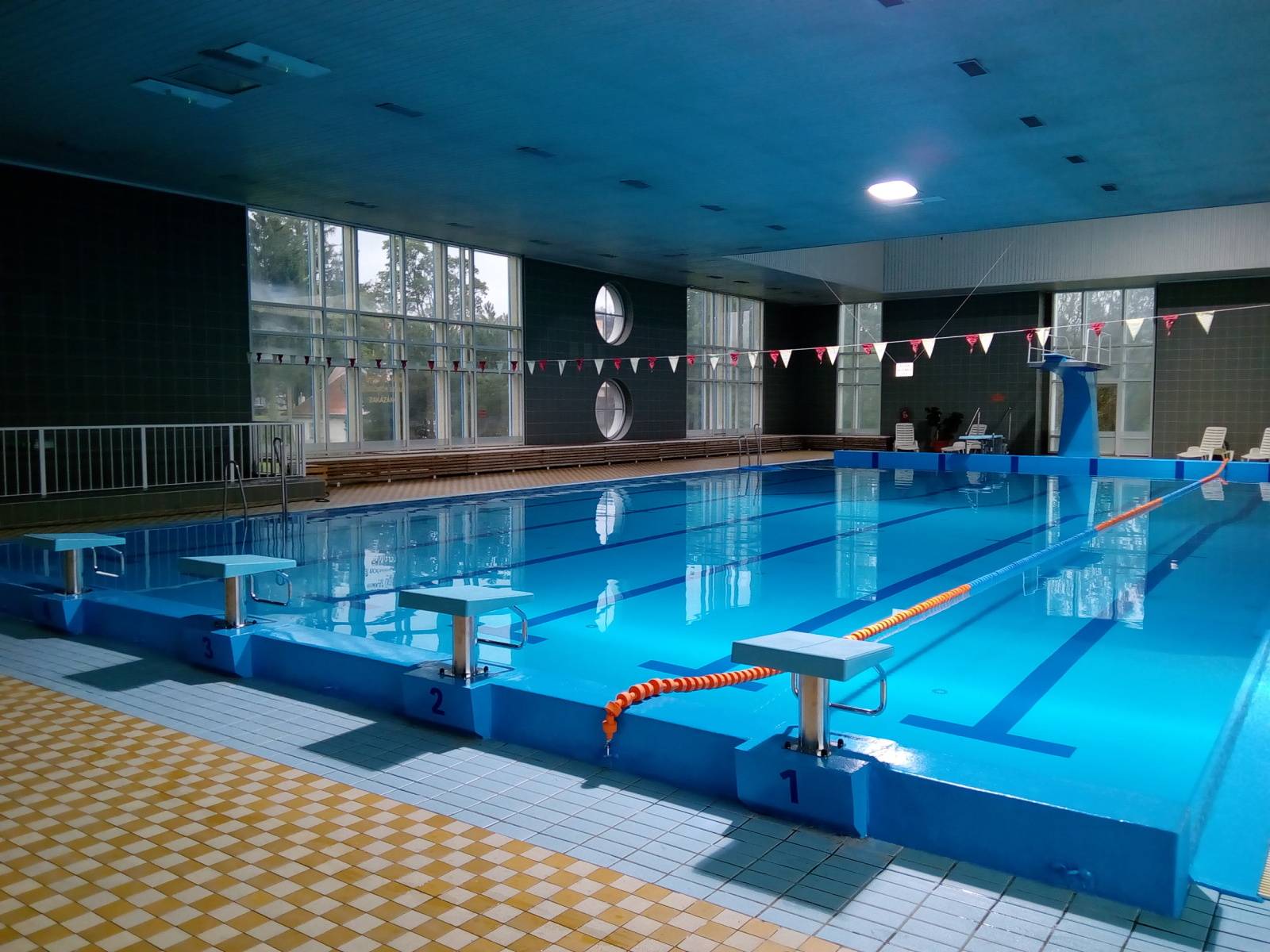 Plavecký bazén a sauny